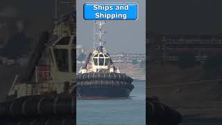 Tugs at Work Svitzer Deben sideways [upl. by Kreiker]