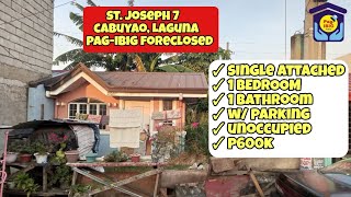 PAGIBIG FORECLOSED SA CABUYAO SINILIP NATIN HABOL NA SA BIDDING [upl. by Mobley]