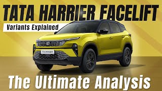 Harrier Facelift Is Overpriced  Variants Explained  SmartOPureO AdventureFearless [upl. by Annaik937]