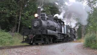 Willamette Rayonier 2 First run on the MRSR 8809 Part 33 [upl. by Narine]