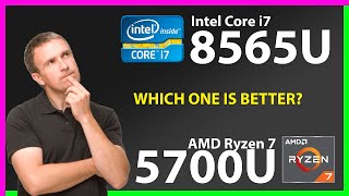 INTEL Core i7 8565U vs AMD Ryzen 7 5700U Technical Comparison [upl. by Hieronymus]