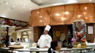 Harrods Food Hall Pizza Chef [upl. by Sherlocke]