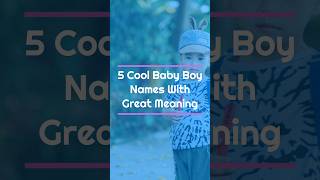 2024 Most Popular New Baby Boy Names [upl. by Ingraham]