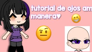 tutorial de ojos para gacha life gacha club gacha xd no veas la descripción 🤨 [upl. by Sedecrem36]