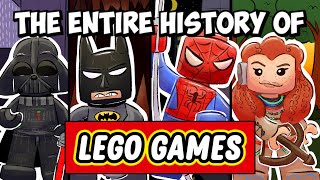 The Complete Evolution of LEGO Games [upl. by Coulter390]