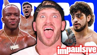 Logan Paul on Beating Dillon Danis KSI Losing vs Tommy Fury Apologizing to Nina Agdal  EP 395 [upl. by Blasien107]