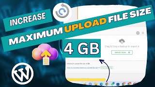 How to increase maximum upload file size in wordpress and AllIn One Wp Migration Plugin [upl. by Babbette174]