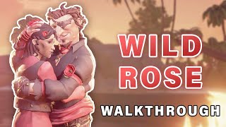 WILD ROSE Tall Tale COMPLETE Walkthrough  All Commendations ► Sea of Thieves [upl. by Ackerman586]