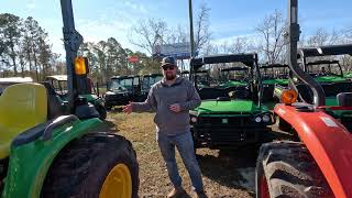 John Deere amp Kubota Compact Tractor Comparison [upl. by Licko]