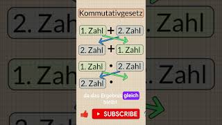 Kommutativgesetz  Rechengesetze  Mathe leicht gemacht  TeacherTobi [upl. by Ellennaj729]