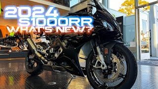 2024 BMW S1000RR Walk Around Whats Changed [upl. by Aneis858]