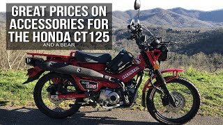 Honda Trail CT125 Is Doing the TAT  Found Great Prices on Accessories [upl. by Brosine]