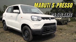 Maruti Suzuki S Presso Top Model 2024 Review Features Price [upl. by Mellisa]