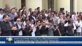 Dan último adiós al reconocido y destacado actor Víctor Pinales  Noticentro [upl. by Annekahs]