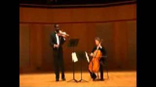 Franz J Haydn  Duo for violin and cello [upl. by Barnum]