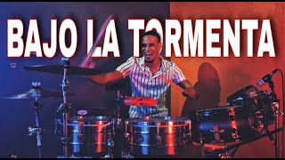 Sergio Georges Salsa Giants  Bajo la Tormenta  timbal cover [upl. by Furlong]