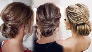 Simple updo for long hair  Bridesmaid hairstyles 2020  Wedding hairstyles that last all day [upl. by Notnilc12]