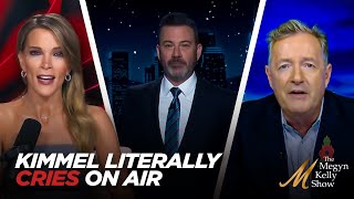 Jimmy Kimmel Literally Cries on Air While Late Night Hosts Melt Down Over Trump Win w Piers Morgan [upl. by Maroj]