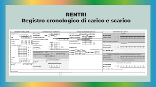 RENTRI Registro cronologico di carico e scarico [upl. by Ahsekan]