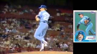 Dan Quisenberry  Kansas City Royals  Ace Reliever [upl. by Rusert]