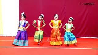 ODI VILAYADA PAPPA NAVRATRI UTSAVAM ISHWARI KALAMANDIR BHARATANATYAM DANCE IK [upl. by Hamil]