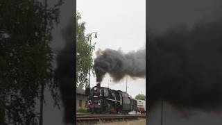 Parní lokomotiva quotŠtokrquot 5560506 train vlak lokomotiva vlaky railway steam railroad history [upl. by Aphrodite]