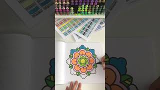 Relax amp Color ✨ Coco Wyo Mandala from Comfy Patterns 🎨 CocoWyo AdultColoring ColoringBookPages [upl. by Kcirddec]