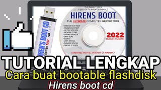 Cara membuat bootable Hirens Boot cd Windows 10 dgn Flashdisk  Tutorial Hirens Boot [upl. by Dulcea]