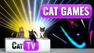 CAT Games  Laser Light Show Cat TV Compilation  4K Videos For Cats to Watch  😼 [upl. by Ettenim]