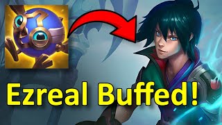 Blaster Ezreal is SO STRONG Chaos Mode Tockers Trials  Teamfight Tactics [upl. by Gillett819]