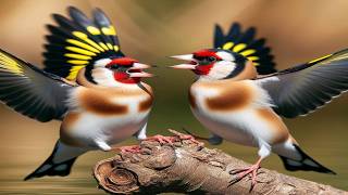 Motivating The Goldfinch And its Singing Features For Training [upl. by Kilby]