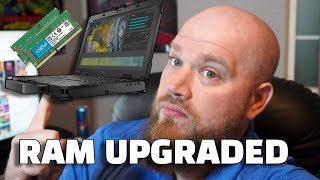 Dell Rugged Latitude 5420 Upgrade from 8  32 Gigabytes of RAM [upl. by Finny721]