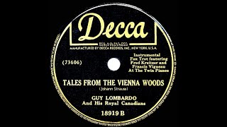 1946 Guy Lombardo  Tales From The Vienna Woods [upl. by Pine]