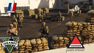 GTA 5 LSPDFR👮 ARMEE DE TERRE VIGIPIRATE 2 [upl. by Etezzil]