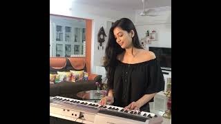 Learning how to play the synthesiser  diganganasuryavanshi digangana home veera crazyfellow [upl. by Oreste]