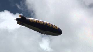 Goodyear Blimp Flying Over My House in HD [upl. by Mylo]