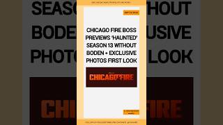 Chicago Fire Season 13 Exclusive First Look chicagofire [upl. by Nneb]