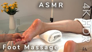 ASMR Facedown Foot Massage Myla [upl. by Annawik]