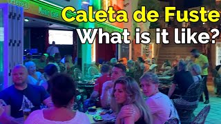 Is THIS The Busiest Bar in Caleta de Fuste Fuerteventura 2022 [upl. by Ragg]