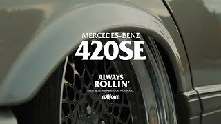 MercedesBenz 420SE  Always Rollin  Wörthersee 2018 S10 [upl. by Assital]