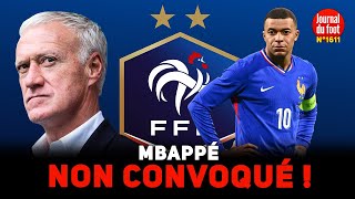 Equipe de France  la SANCTION tombe MBAPPÉ non CONVOQUÉ par Didier DESCHAMPS [upl. by Brittany]