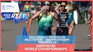 Race Highlights  2024 World Duathlon Championships  Elite amp U23 Mens Race [upl. by Avirt382]