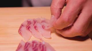 Suzuki Sea bass sashimi [upl. by Tivad]