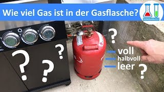 Füllstand der Gasflasche in Sekunden ermitteln  ganz einfach und genau  ideal für den Gasgrill [upl. by Lelia710]