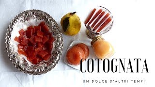 MARMELLATA DI MELE COTOGNE  COTOGNATA un dolce daltri tempi  RICETTE DI GABRI [upl. by Ettenawtna]