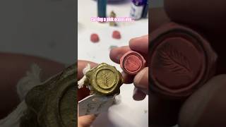 DIY wax seal stamp craftideas diystamp waxseal waxsealstamps artandcraft diycrafts art [upl. by Bellew]