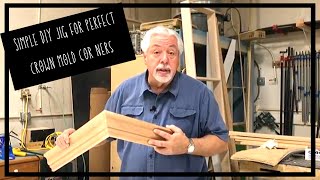 The Secret To Making Perfect Crown Mold Miter Cuts [upl. by Neelav]