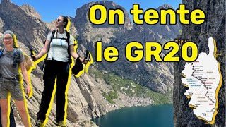 On tente de GR20 [upl. by Neeven]