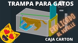 TRAMPA PARA GATOS 😻😻 explicado [upl. by Noryb]