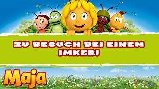 🐝💛Zu Besuch bei einem Imker 🌸🌼🌻 Das Projekt Klatschmohnwiese 🌸🌼🌻 Die Biene Maja🐝💛 [upl. by Holcman]